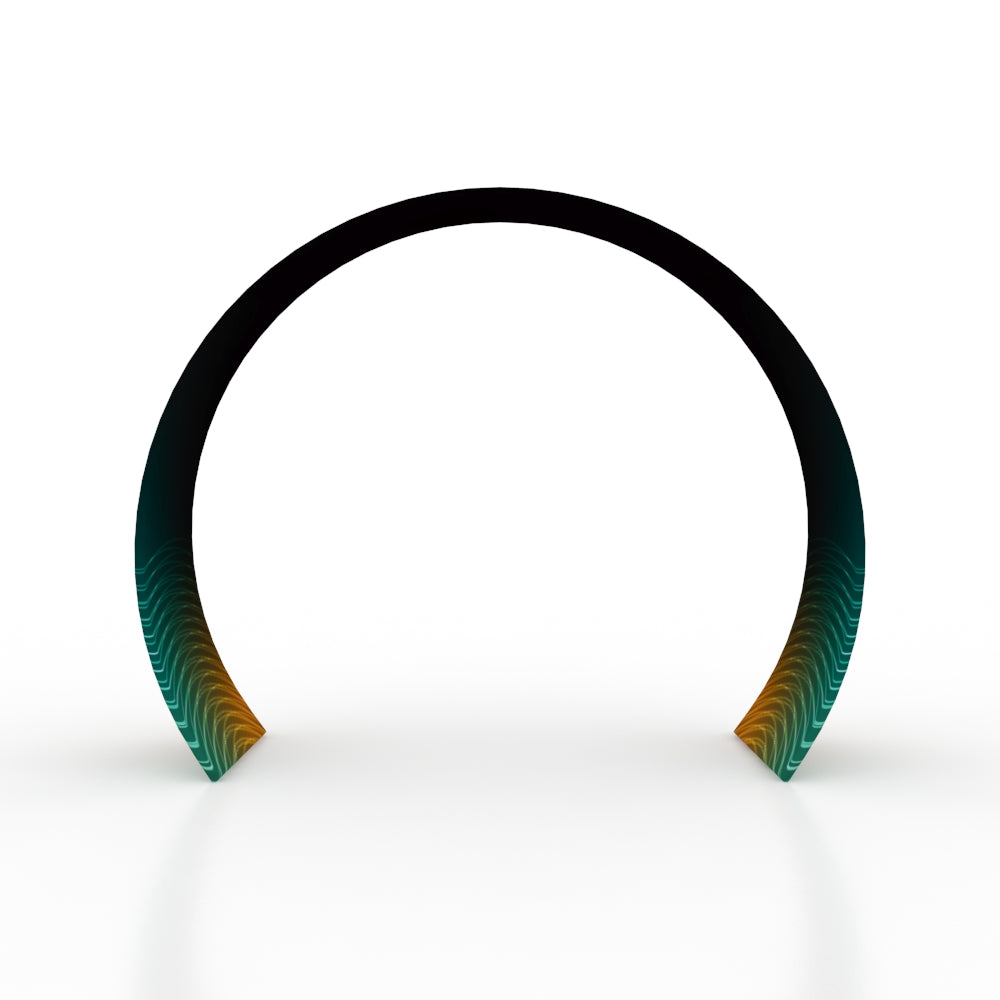 10ft Curved Tension Fabric Arch Display--Exhibition Entrance