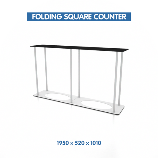 FOLDING SQUARE COUNTER