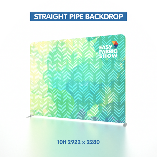trade show backdrop-Backdrop Stand And Backdrop - Easy Fabric Display