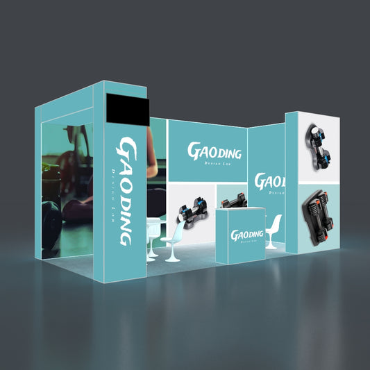 3*6m Backlit Pop-Up Booth NO.3