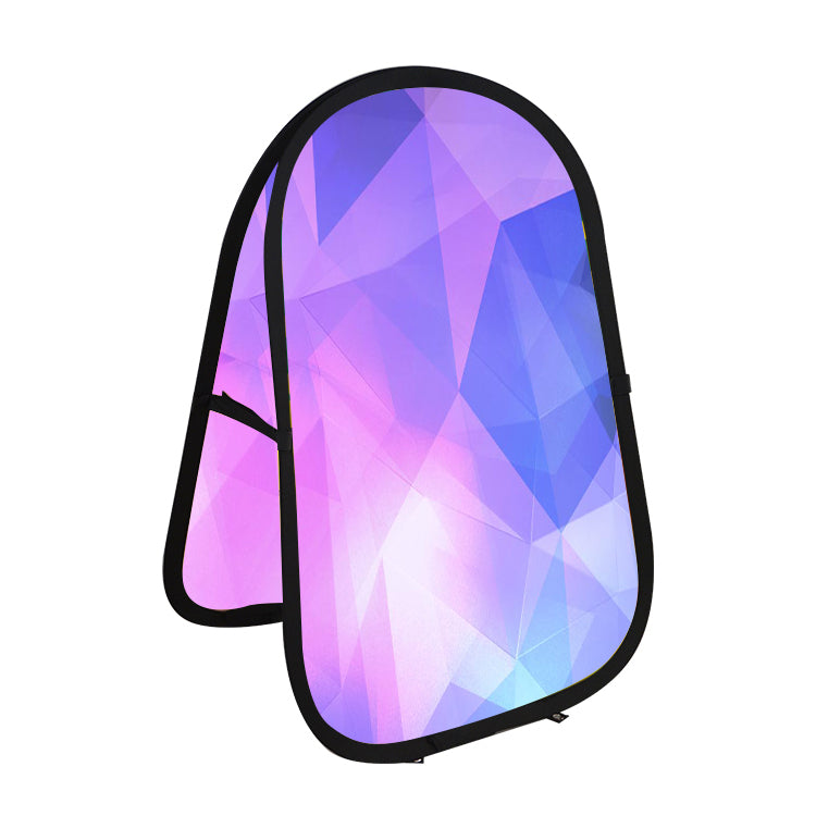 Outdoor Banner-3.28' W×6.56'H Vertical Pop Up Banner