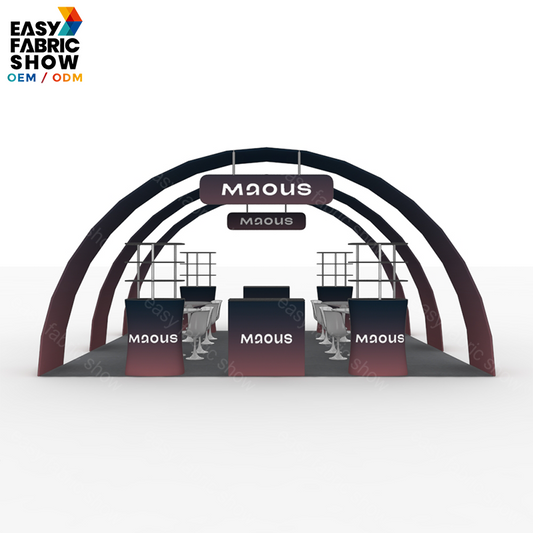 6*6m Aluminum Frame Booth NO.3