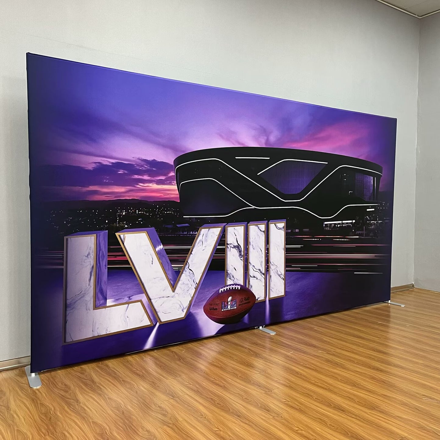Backdrop Stand And Backdrop - Easy Fabric Display