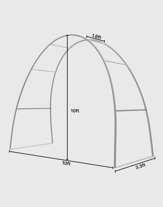10ft Curved Tension Fabric Arch Display--Exhibition Entrance