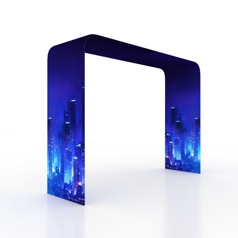 Square Fabric Arch Display with Top Header --Exhibition Entrance