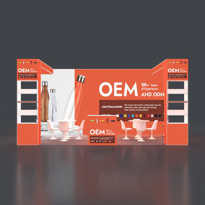 3*6m Backlit Pop-Up Booth NO.1