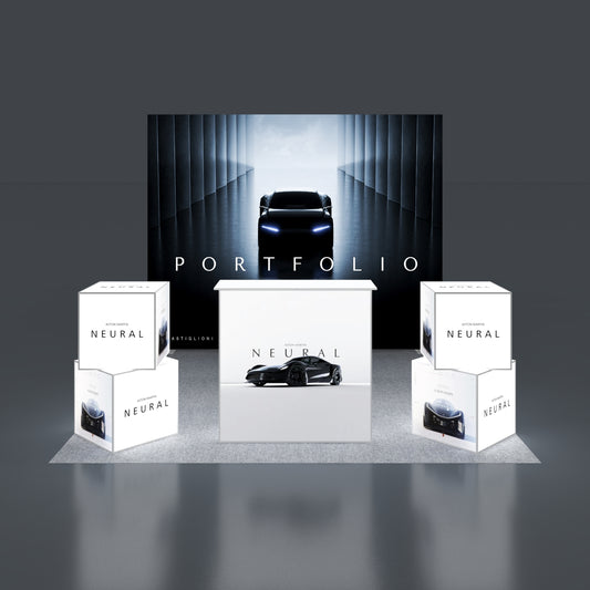 3*3m SEG Oversize Lightboxes Booth NO.1