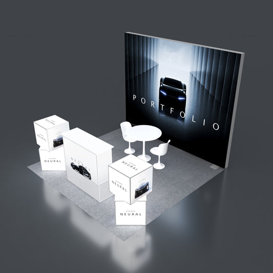 3*3m SEG Oversize Lightboxes Booth NO.1