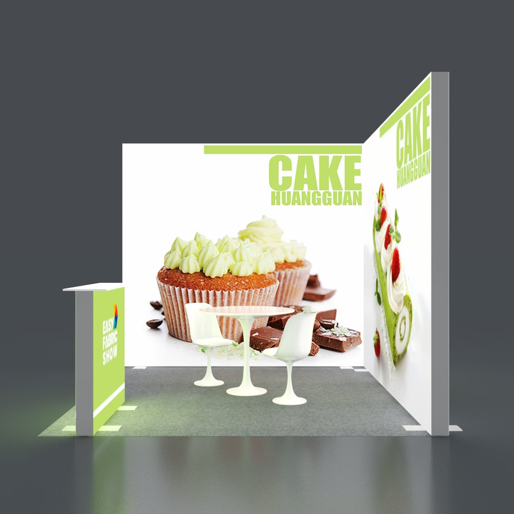 3*3m Lightboxes Booth NO.2