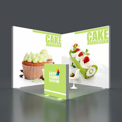 3*3m Lightboxes Booth NO.2