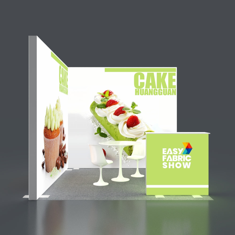 3*3m Lightboxes Booth NO.2