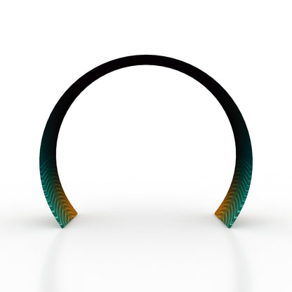10ft  Curved Tension Fabric Arch Display--Exhibition Entrance