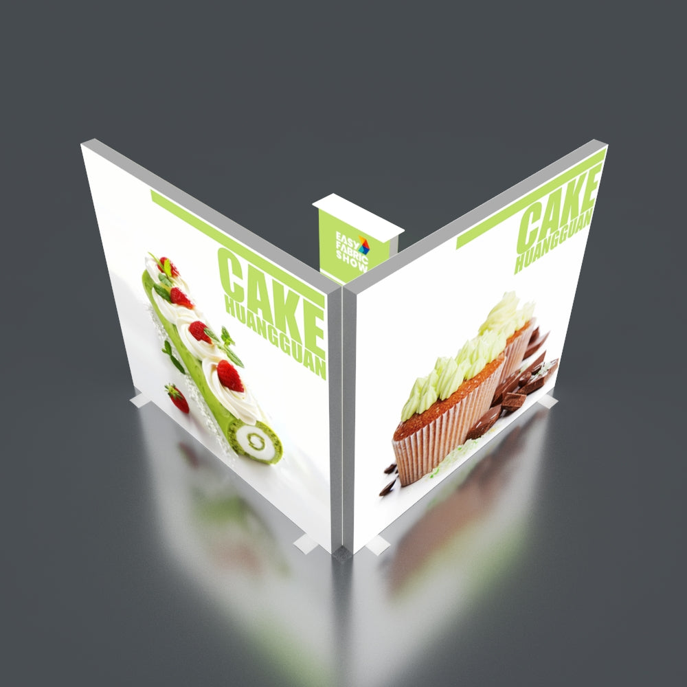 3*3m Lightboxes Booth NO.2