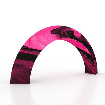 15ft 3D C-Frame Tension Fabric Arch Display--Exhibition Entrance