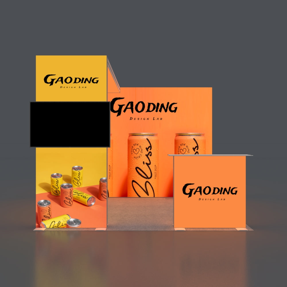 3*3m Lightboxes Booth NO.4