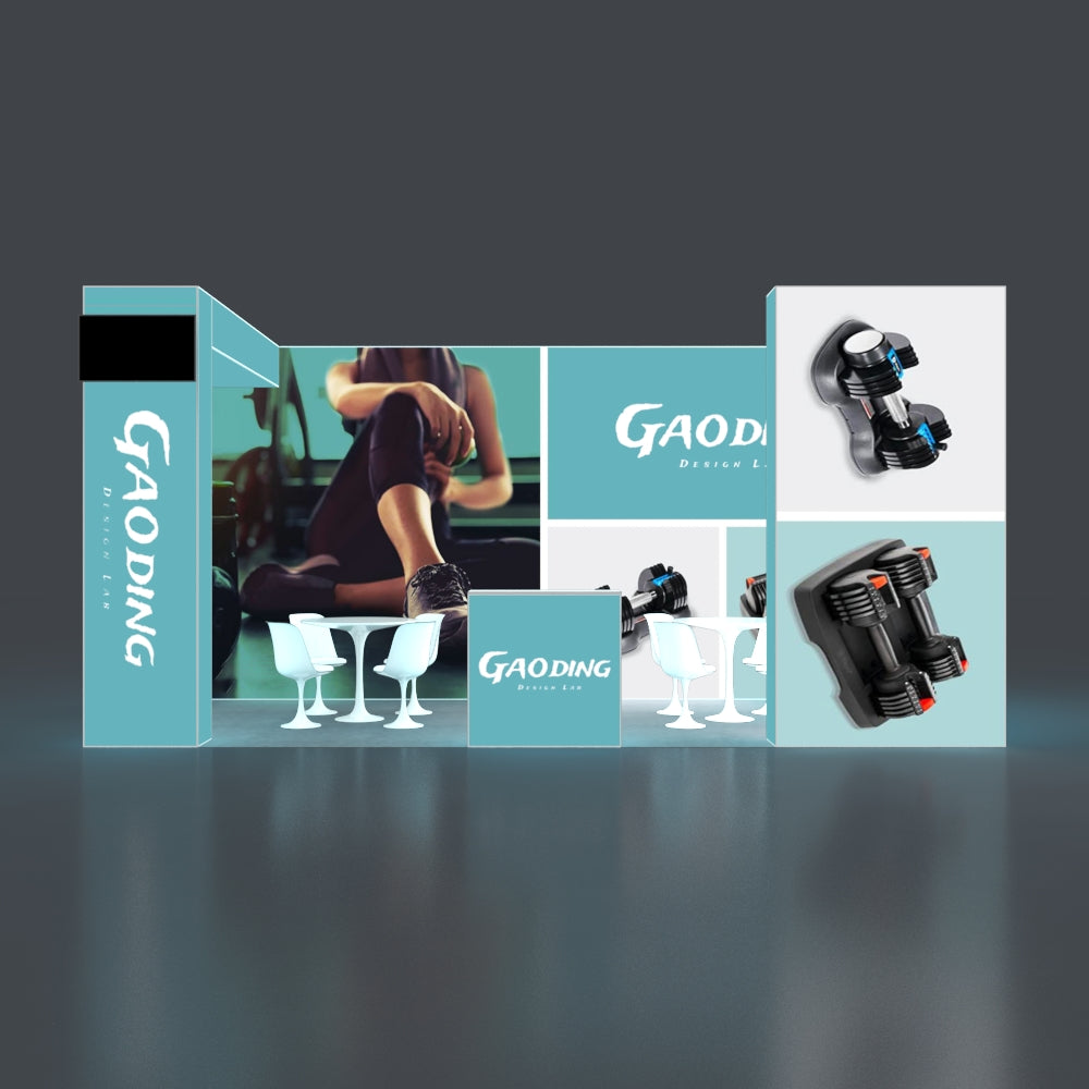 3*6m Backlit Pop-Up Booth NO.3