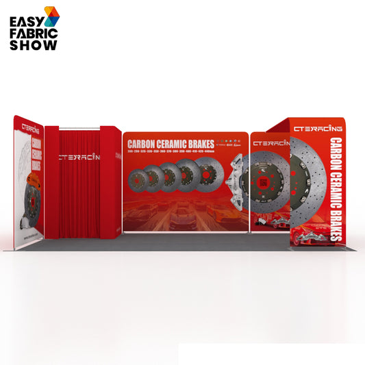 3*6m Aluminum Frame Booth With exhibition booth fitting room NO.1