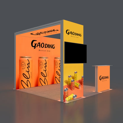 3*3m Lightboxes Booth NO.4