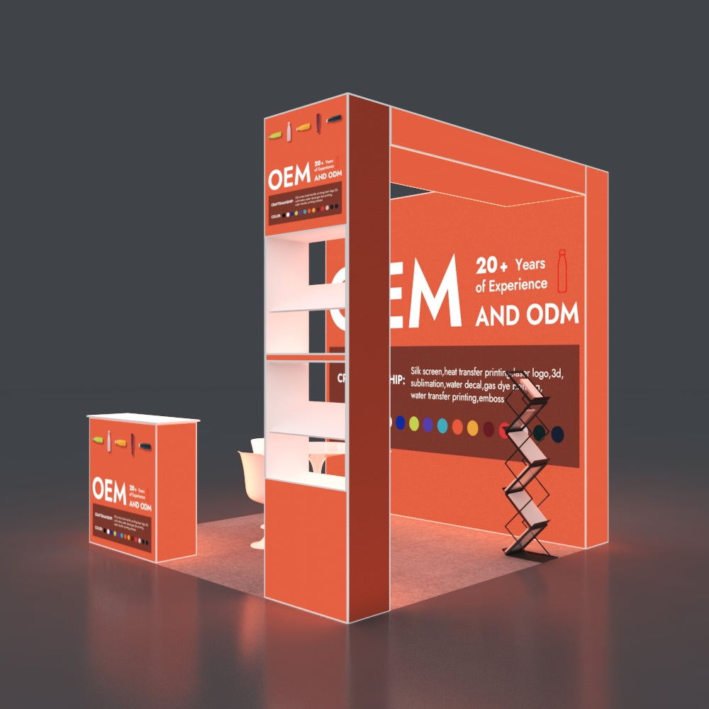 3*3m Backlit Pop-Up Booth NO.2