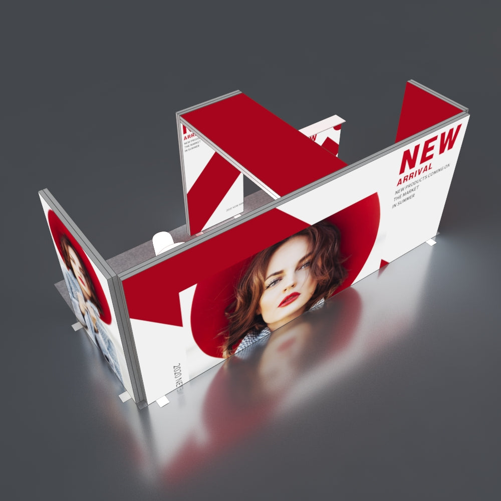3*6m Lightboxes Booth NO.3