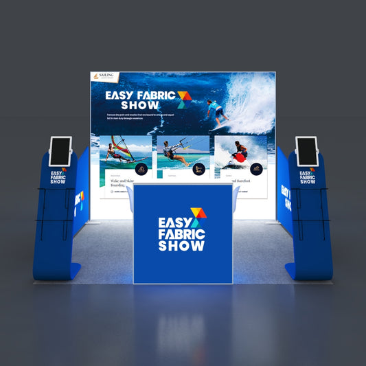 3*3m Backlit Pop-Up Booth NO.3