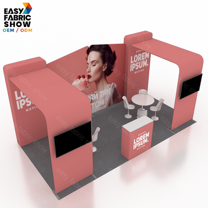 3*6 3D Wallbox booth NO.3 With Arch