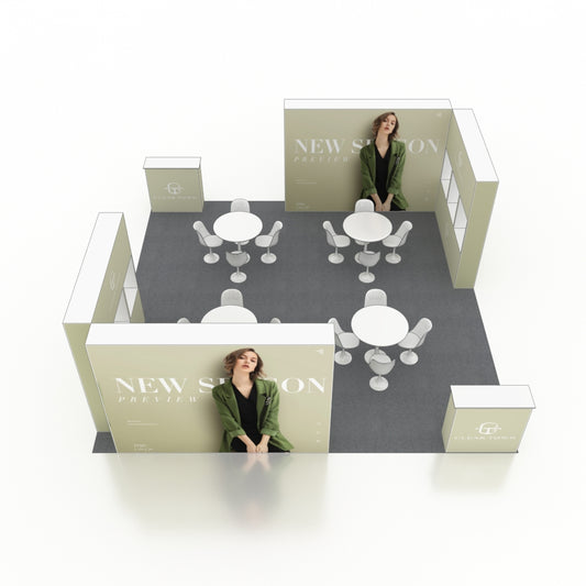 6*6m Pop Up Booth NO.4