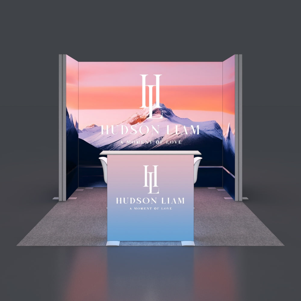 3*3m Lightboxes Booth NO.3