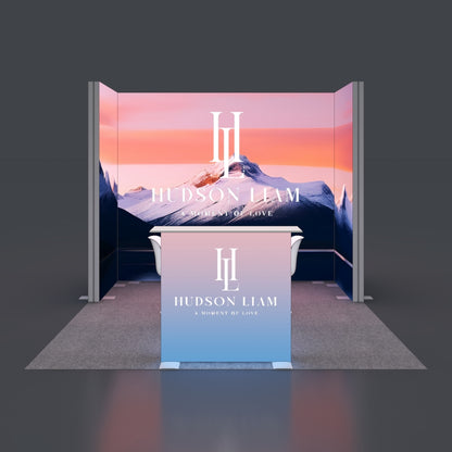 3*3m Lightboxes Booth NO.3