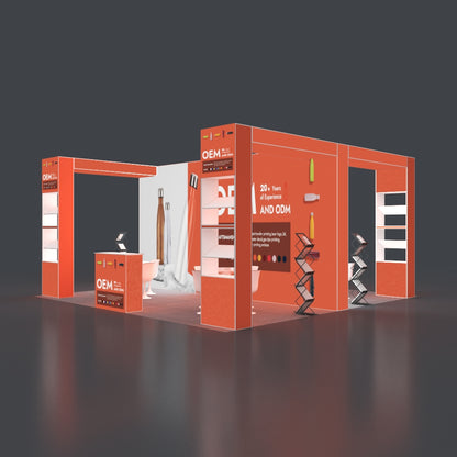 6*6m Backlit Pop-Up Booth NO.4