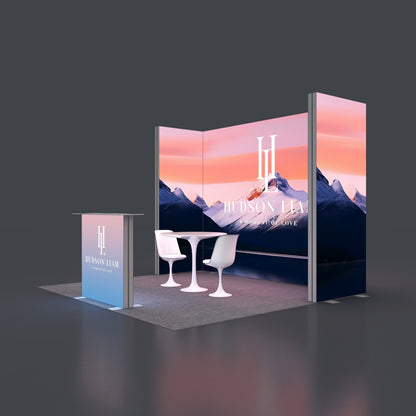 3*3m Lightboxes Booth NO.3