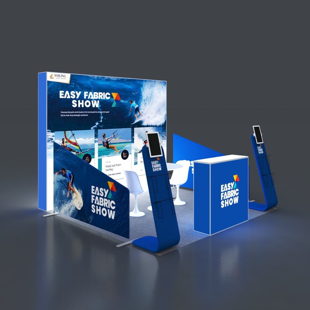 3*3m Backlit Pop-Up Booth NO.3