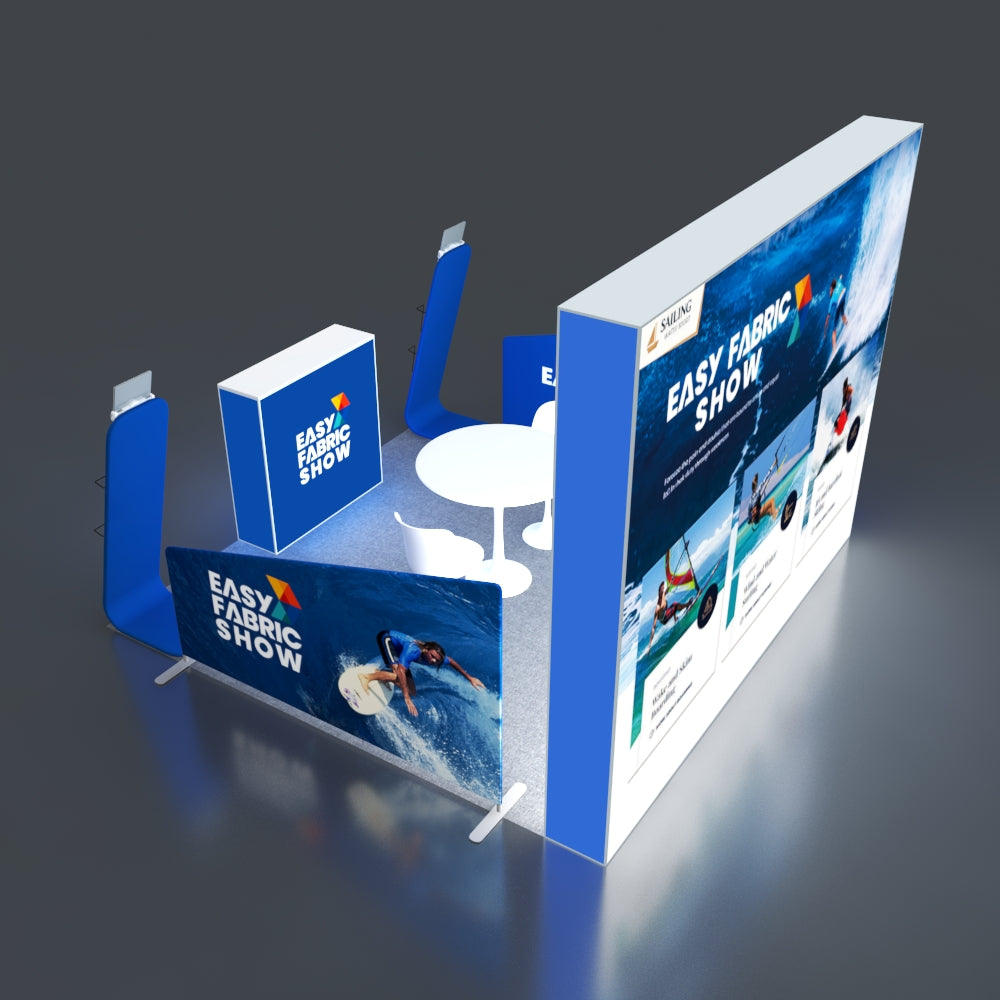 3*3m Backlit Pop-Up Booth NO.3