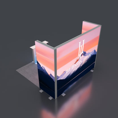 3*3m Lightboxes Booth NO.3