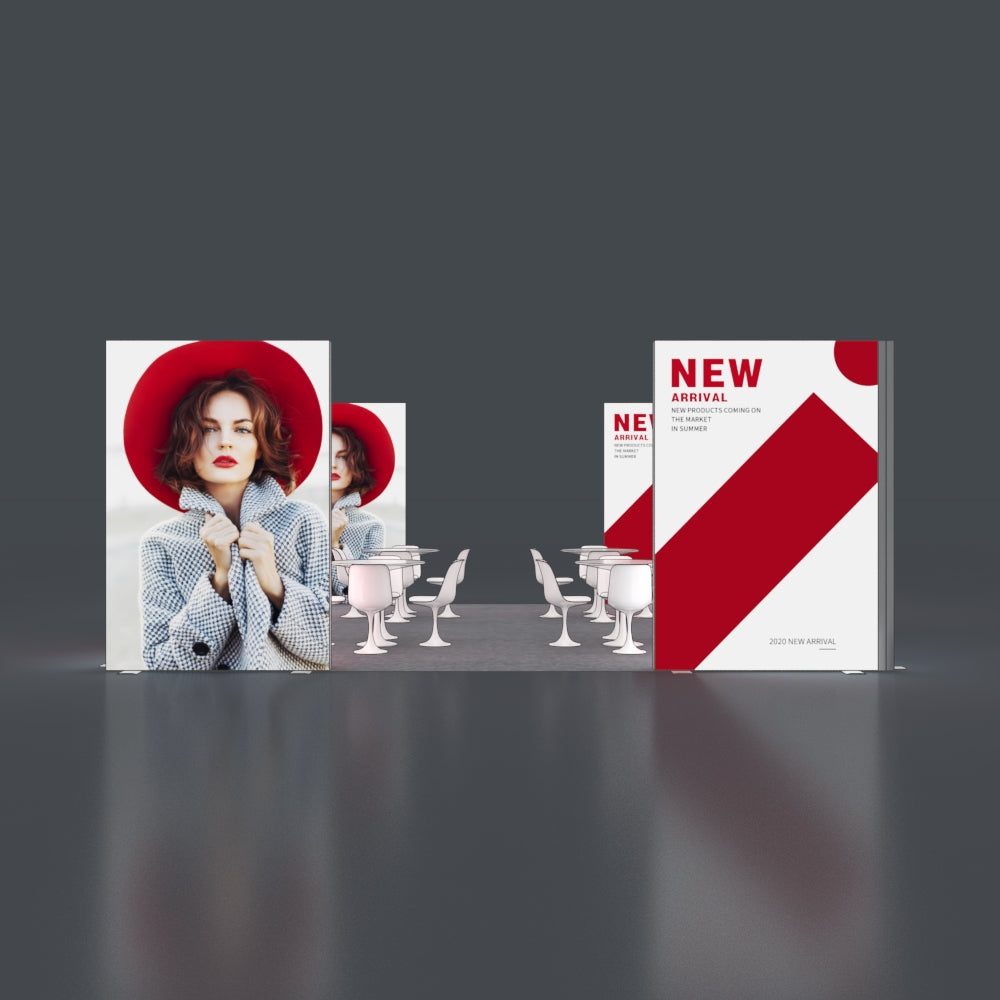 6*6m Lightboxes Booth NO.4