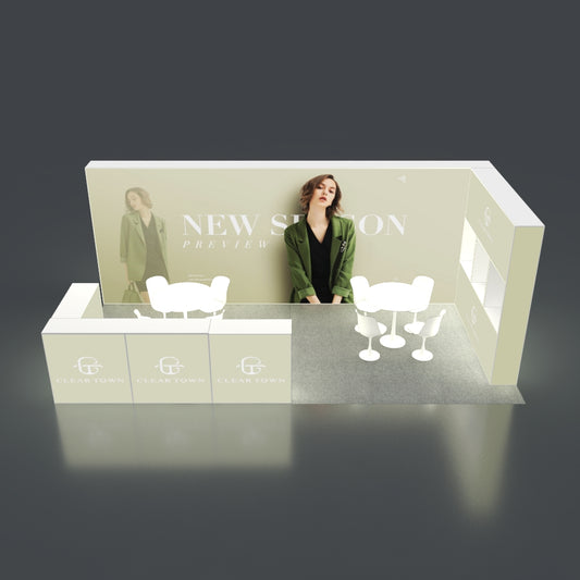 3*6m Backlit Pop-Up Booth NO.5