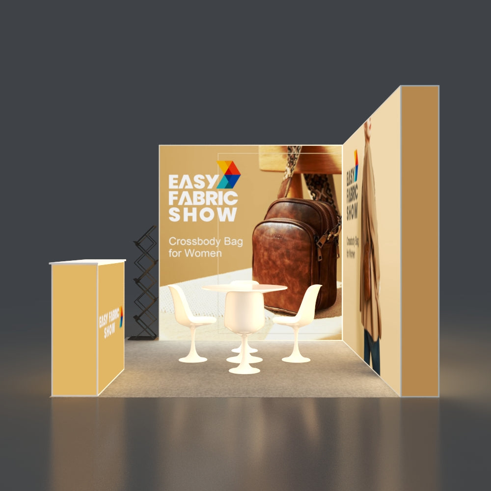 3*3m Backlit Pop-Up Booth NO.4