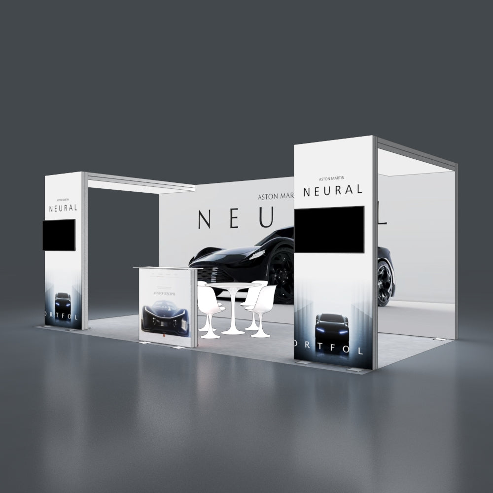 3*6m Lightboxes Booth NO.4