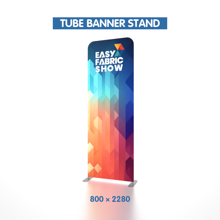 TUBE BANNER STAND