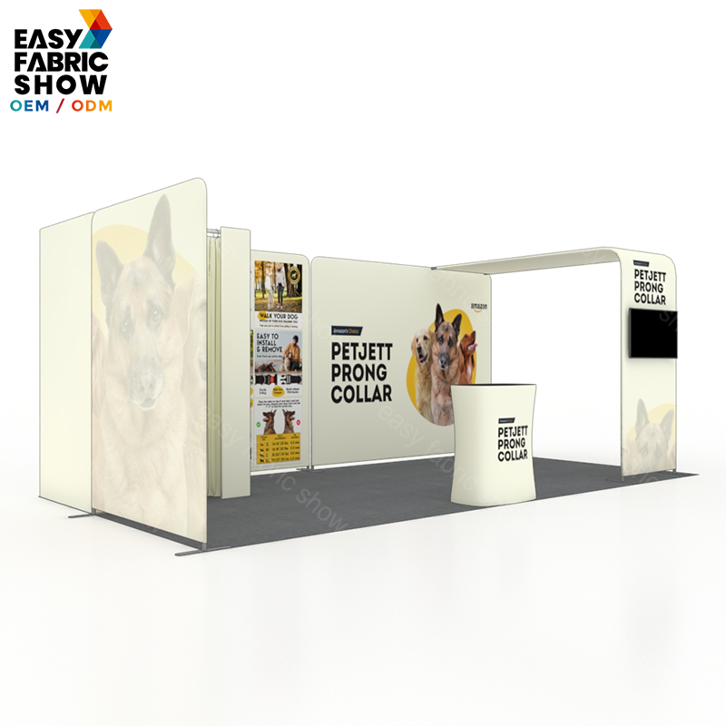 3*6m Aluminum Frame Booth With exhibition booth fitting room NO.3