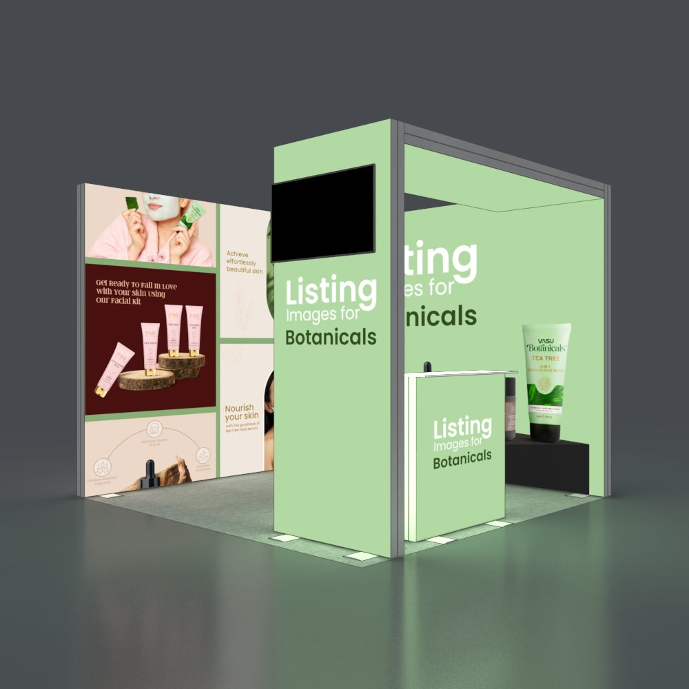 3*3m Lightboxes Booth NO.5