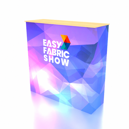 Table Pop Up Fabric Display Counter