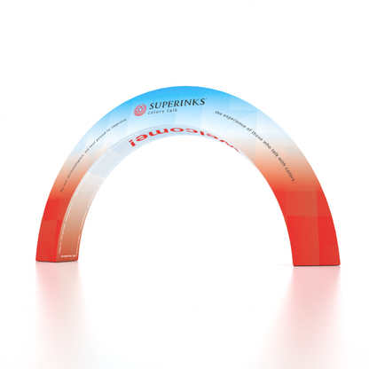 15ft 3D C-Frame Tension Fabric Arch Display--Exhibition Entrance