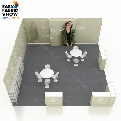 6*6m Aluminum Frame Booth NO.1