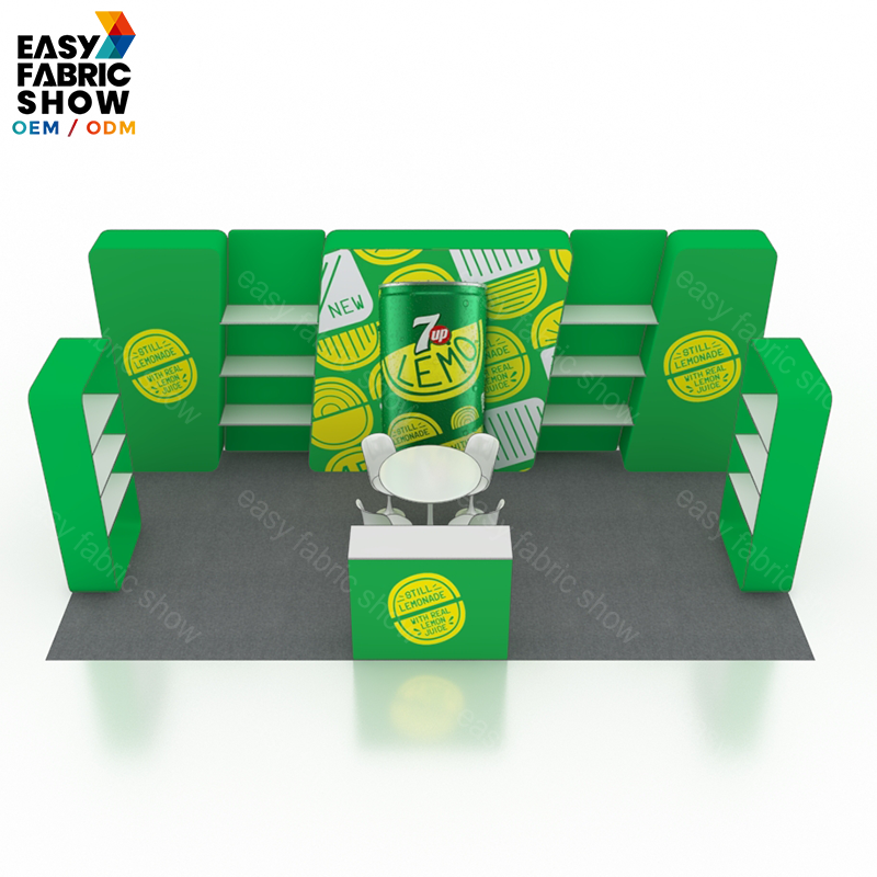 3*6 3D Wallbox booth NO.1 With Shelf