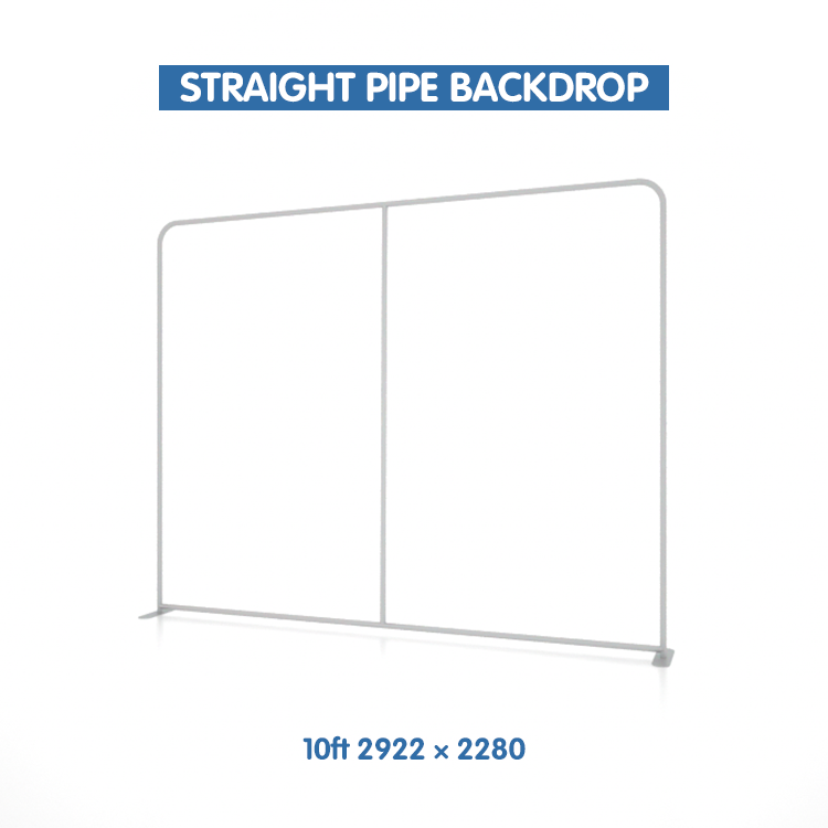 STRAIGHT PIPE BACKDROP