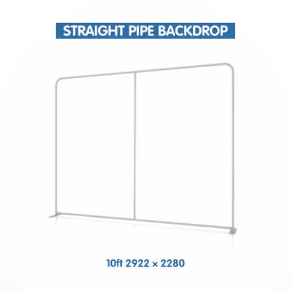 STRAIGHT PIPE BACKDROP