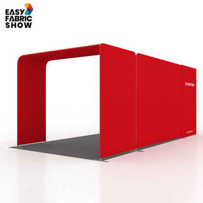 3*6m Aluminum Frame Booth With exhibition booth fitting room NO.1