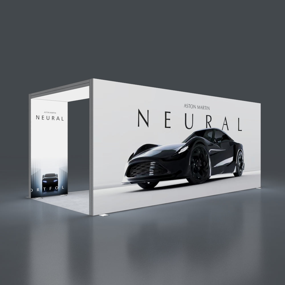 3*6m Lightboxes Booth NO.4