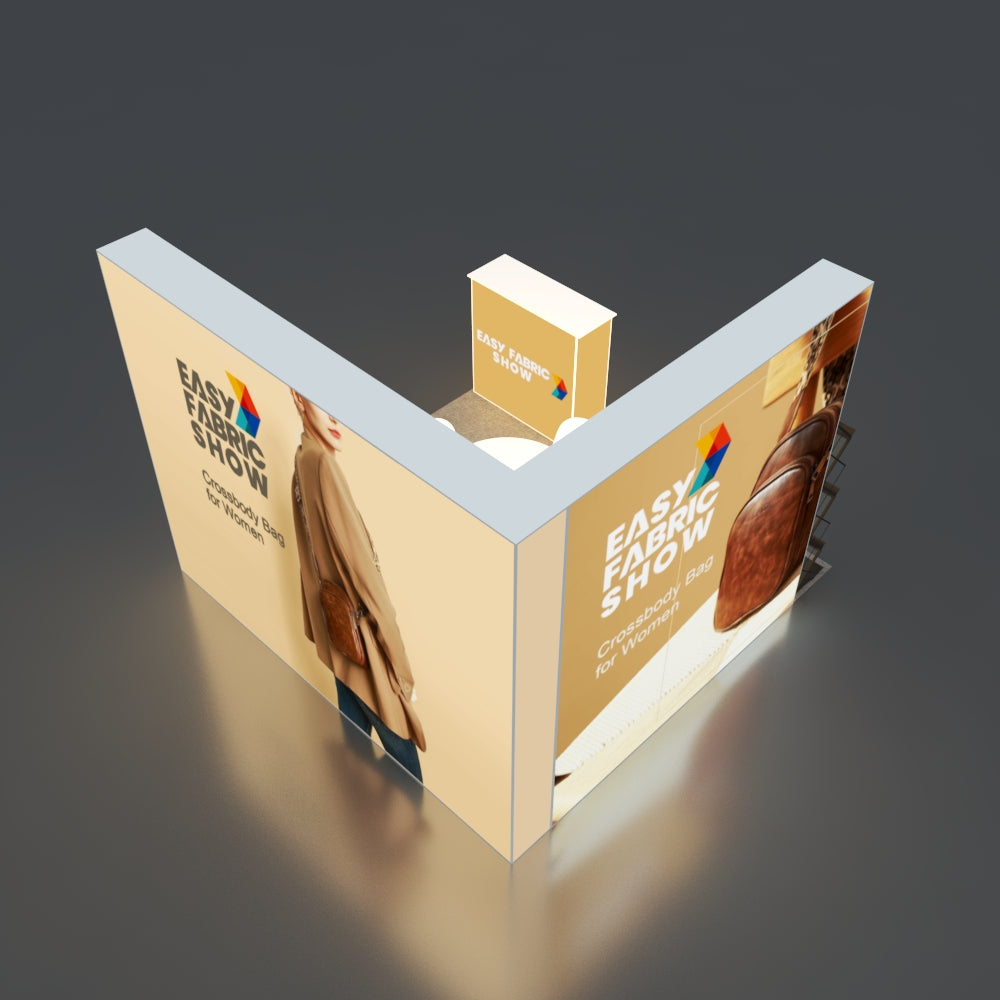 3*3m Backlit Pop-Up Booth NO.4